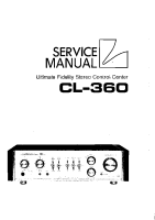 Luxman CL-360-Service-Manual 